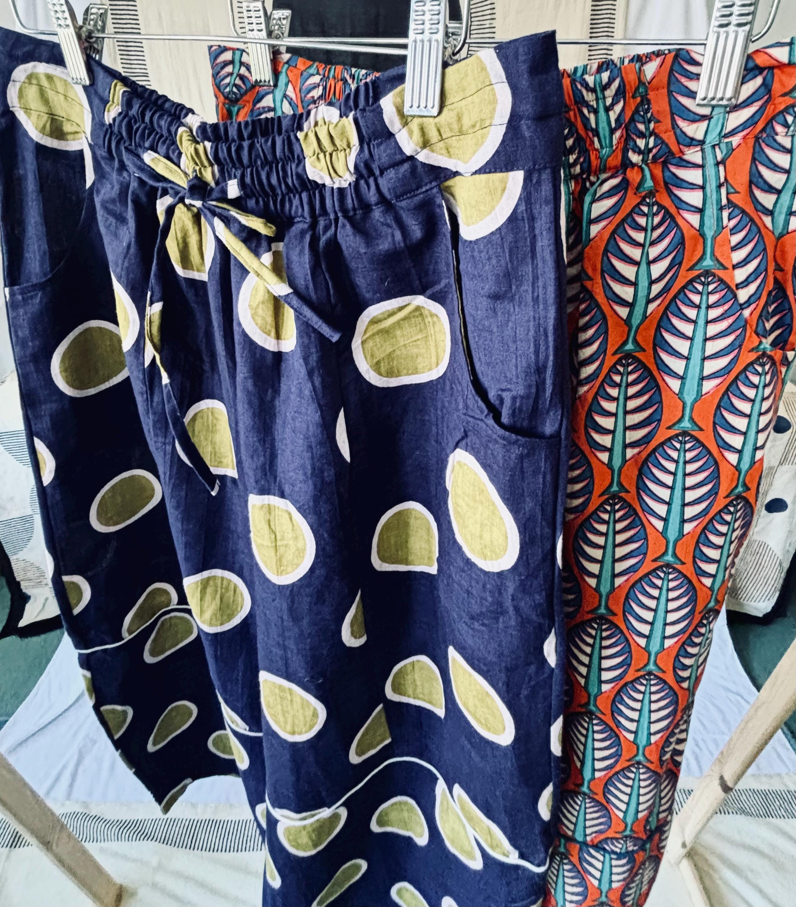 KIMONO PALAZZO PANTS