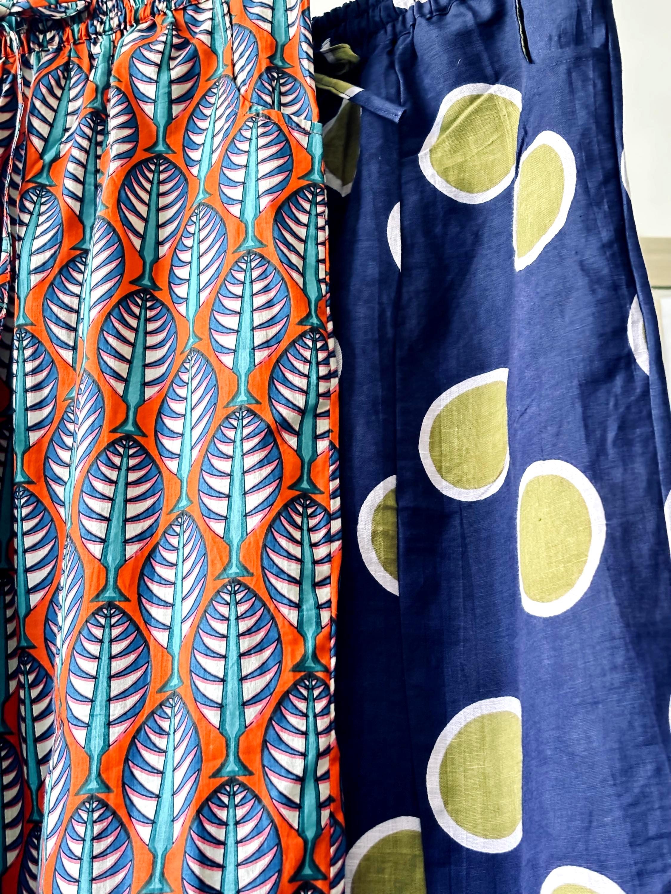 KIMONO PALAZZO PANTS