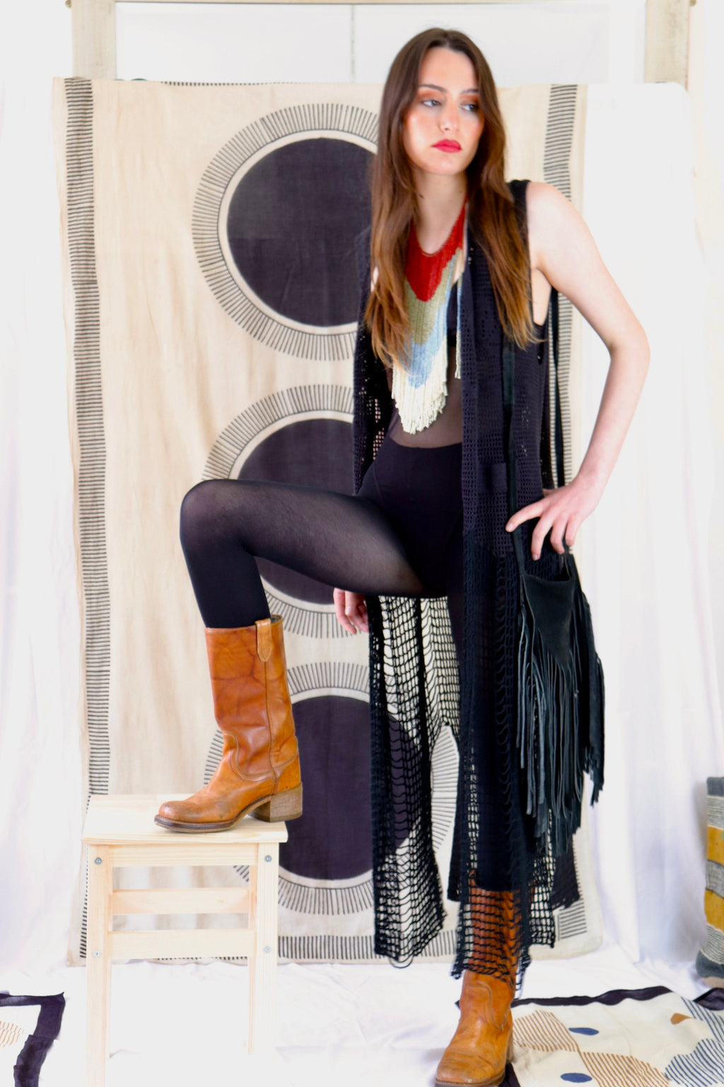 crochet  blouse shirt BLOUSE  burgundy cotton net handmade